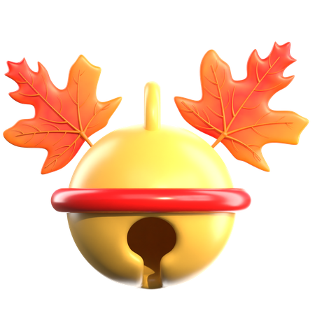 Bell Japanese Autumn  3D Icon