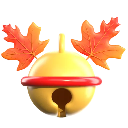 Bell Japanese Autumn  3D Icon