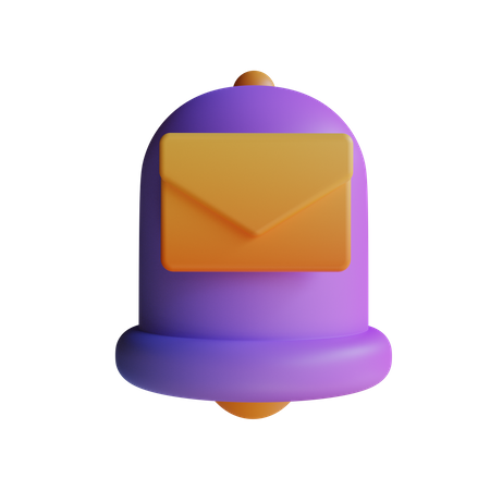 Bell Mail  3D Icon