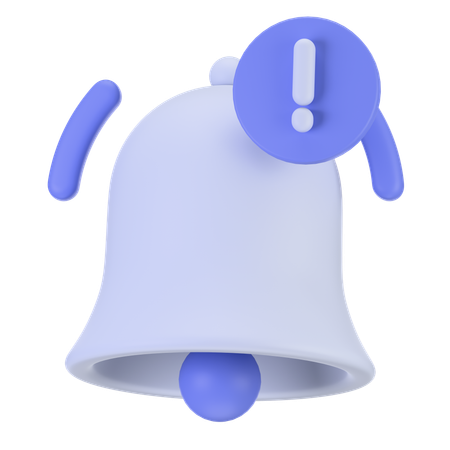 Bell Notification  3D Icon