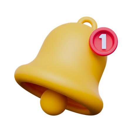 Bell Notification  3D Icon