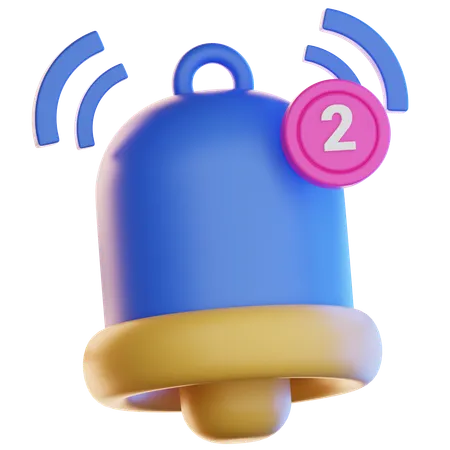 Bell Notification  3D Icon