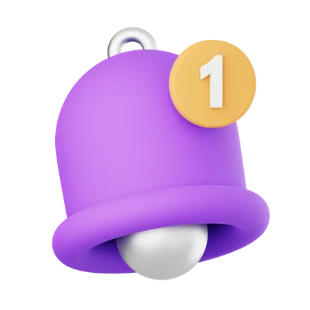 Bell notification  3D Icon