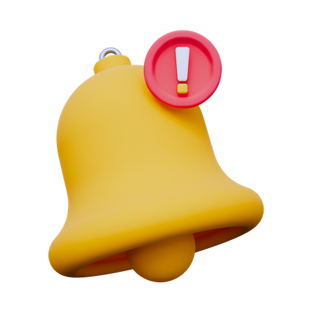 Bell Notification  3D Icon