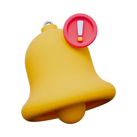 Bell Notification  3D Icon