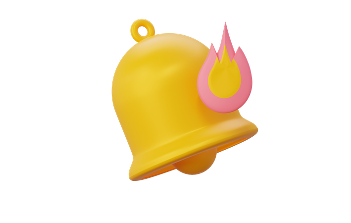 Bell Notification  3D Icon