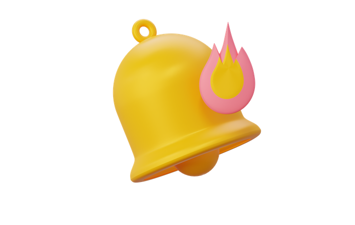 Bell Notification  3D Icon