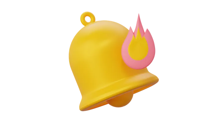 Bell Notification  3D Icon