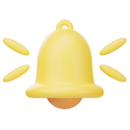 Bell Notification  3D Icon