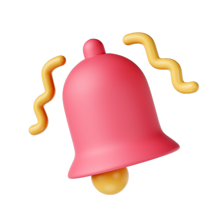 Bell Notification  3D Icon