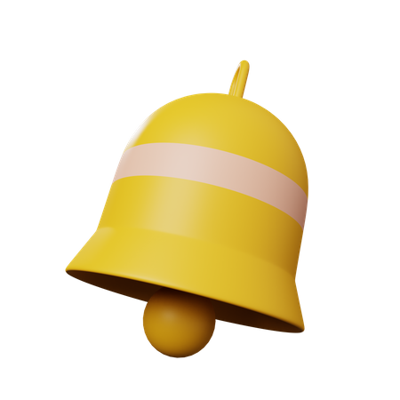 Bell notification  3D Illustration