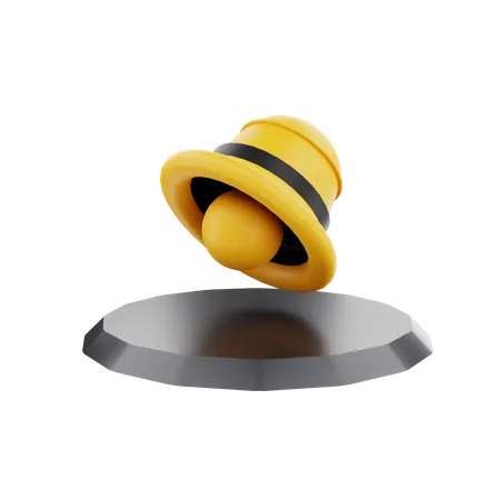 Bell Notifications 3D Icon