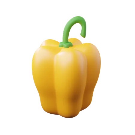 Bell pepper  3D Icon
