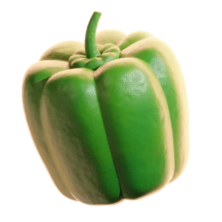 Bell Pepper  3D Icon