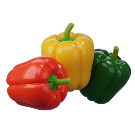 Bell Pepper  3D Icon