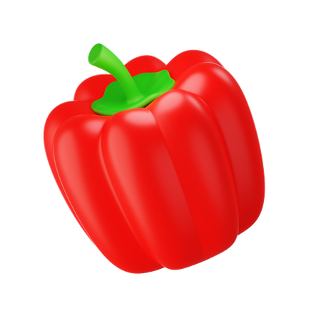 Bell Pepper  3D Icon