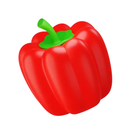 Bell Pepper  3D Icon