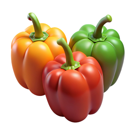 Bell Pepper  3D Icon