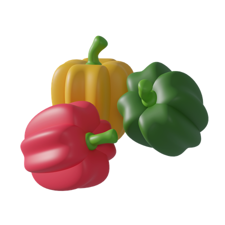 Bell Pepper  3D Icon