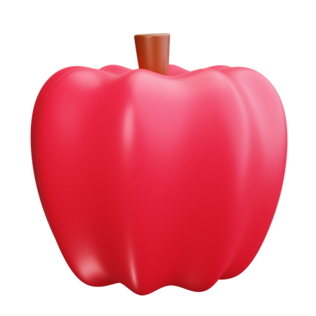 Bell Pepper  3D Icon