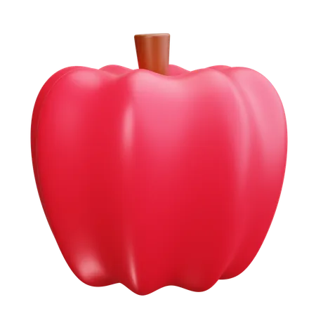 Bell Pepper  3D Icon