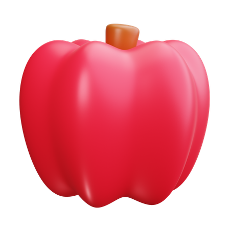 Bell Pepper  3D Icon