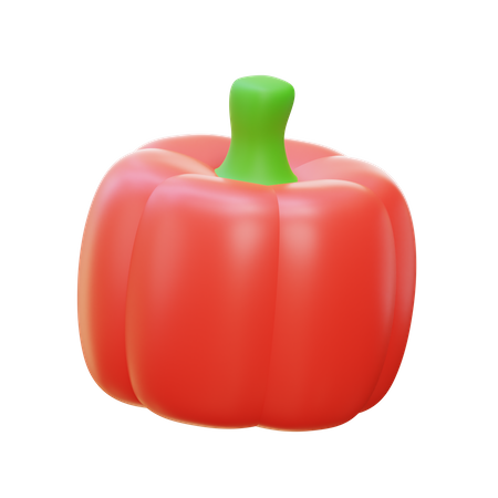 Bell Pepper  3D Icon