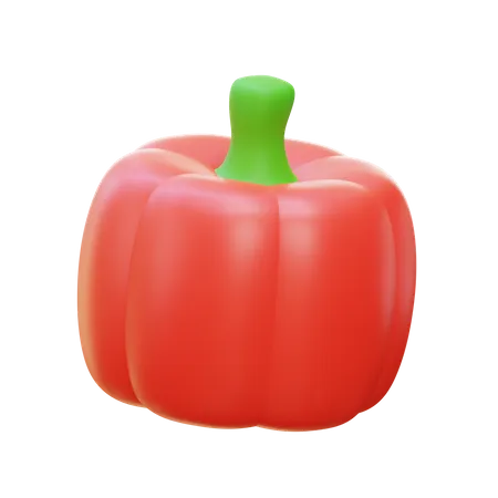 Bell Pepper  3D Icon