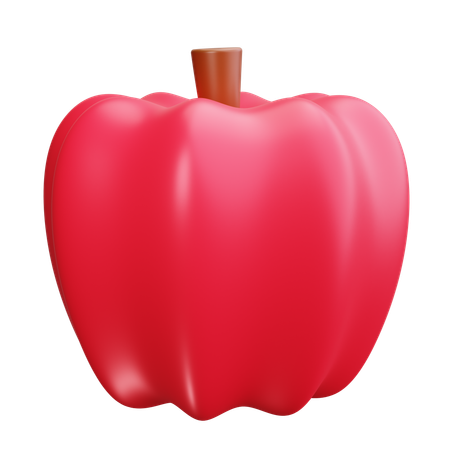 Bell Pepper  3D Icon
