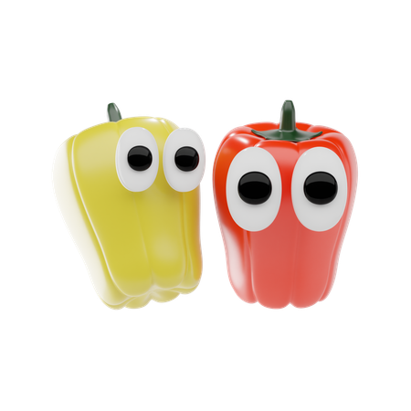 Bell Pepper  3D Icon