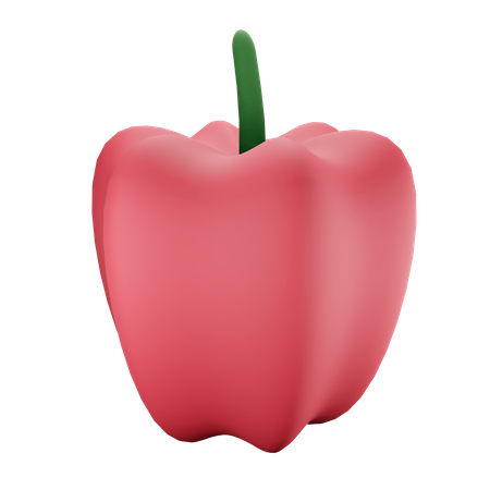 Bell Pepper  3D Icon