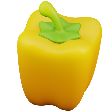 Bell Pepper  3D Icon