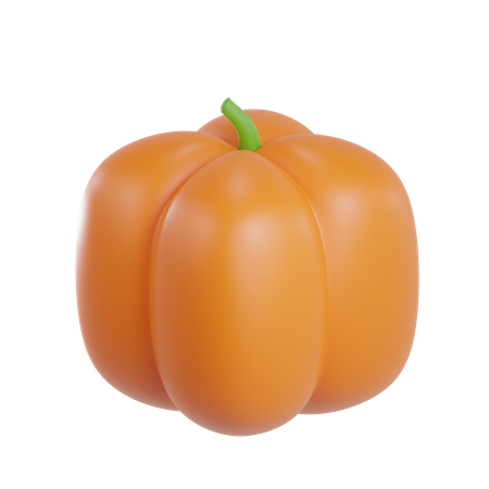 Bell Pepper  3D Icon