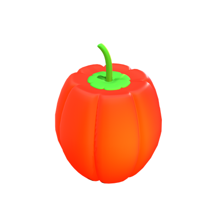 Bell Pepper  3D Icon