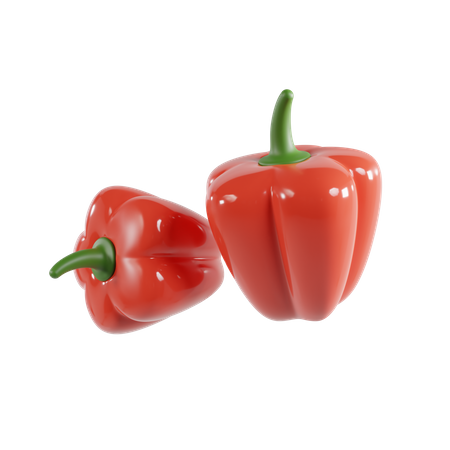 Bell pepper  3D Icon