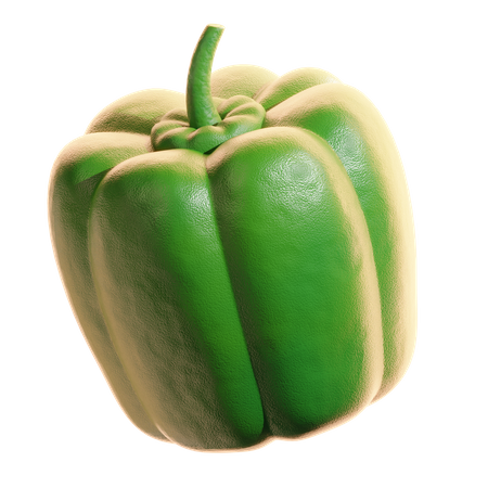 Bell Pepper  3D Icon