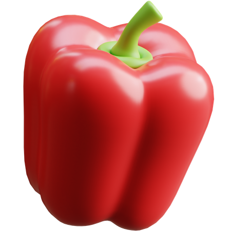 Bell Pepper  3D Icon