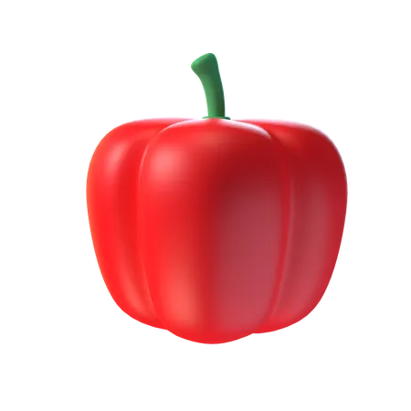 Bell Pepper  3D Illustration