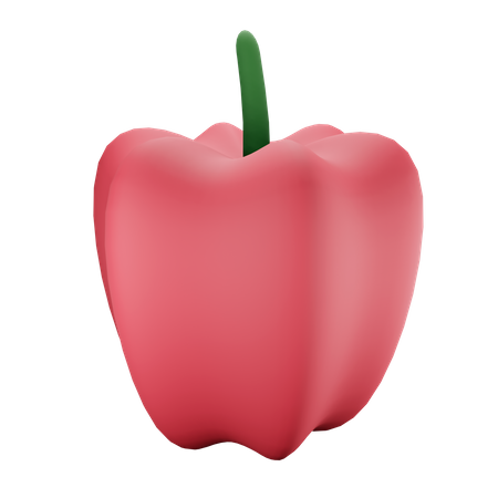 Bell Pepper  3D Illustration