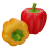 3d bell-pepper logo