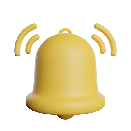 Bell Ringing 3D Icon