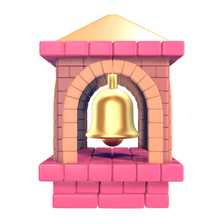 Bell Tower  3D Icon
