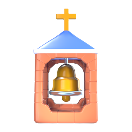Bell Tower  3D Icon