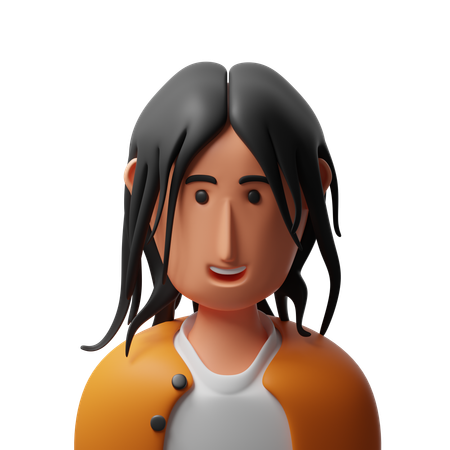 Avatar de belles femmes  3D Icon