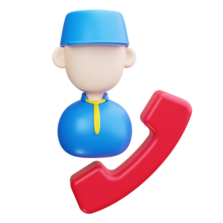 Bellhop  3D Icon