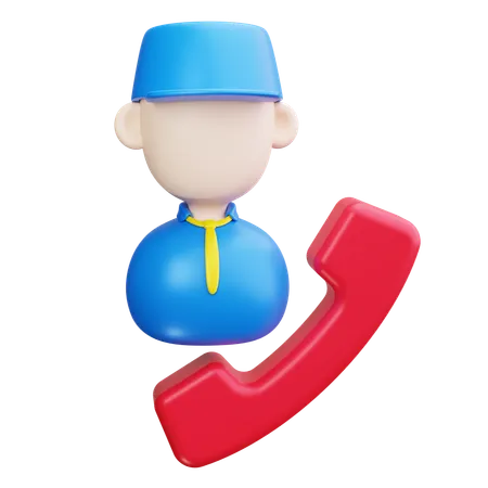 Bellhop  3D Icon