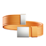 waist belt 3d logo