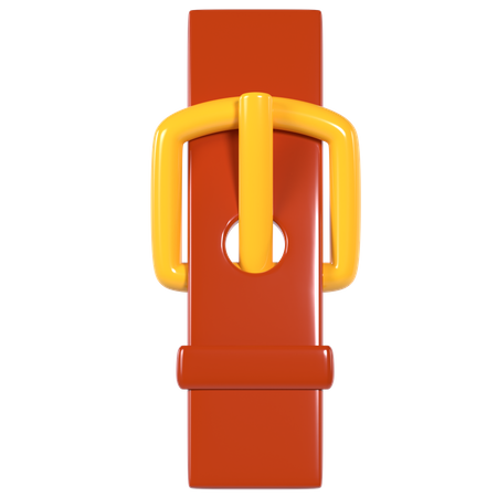 Belt Buckle  3D Icon