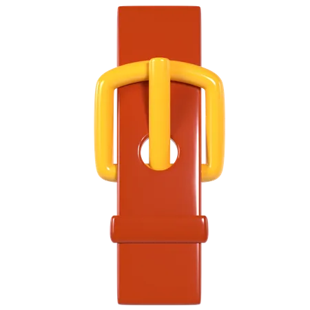 Belt Buckle  3D Illustration
