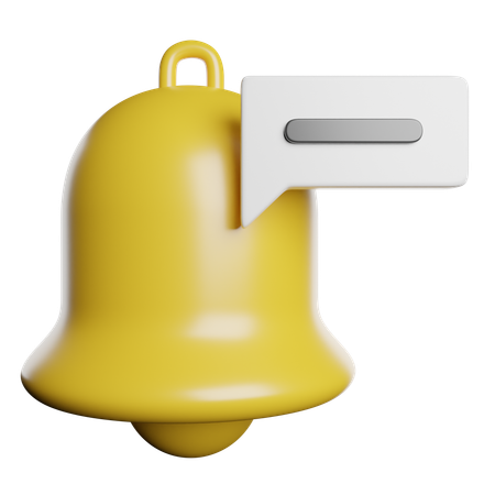 Benachrichtigung  3D Icon